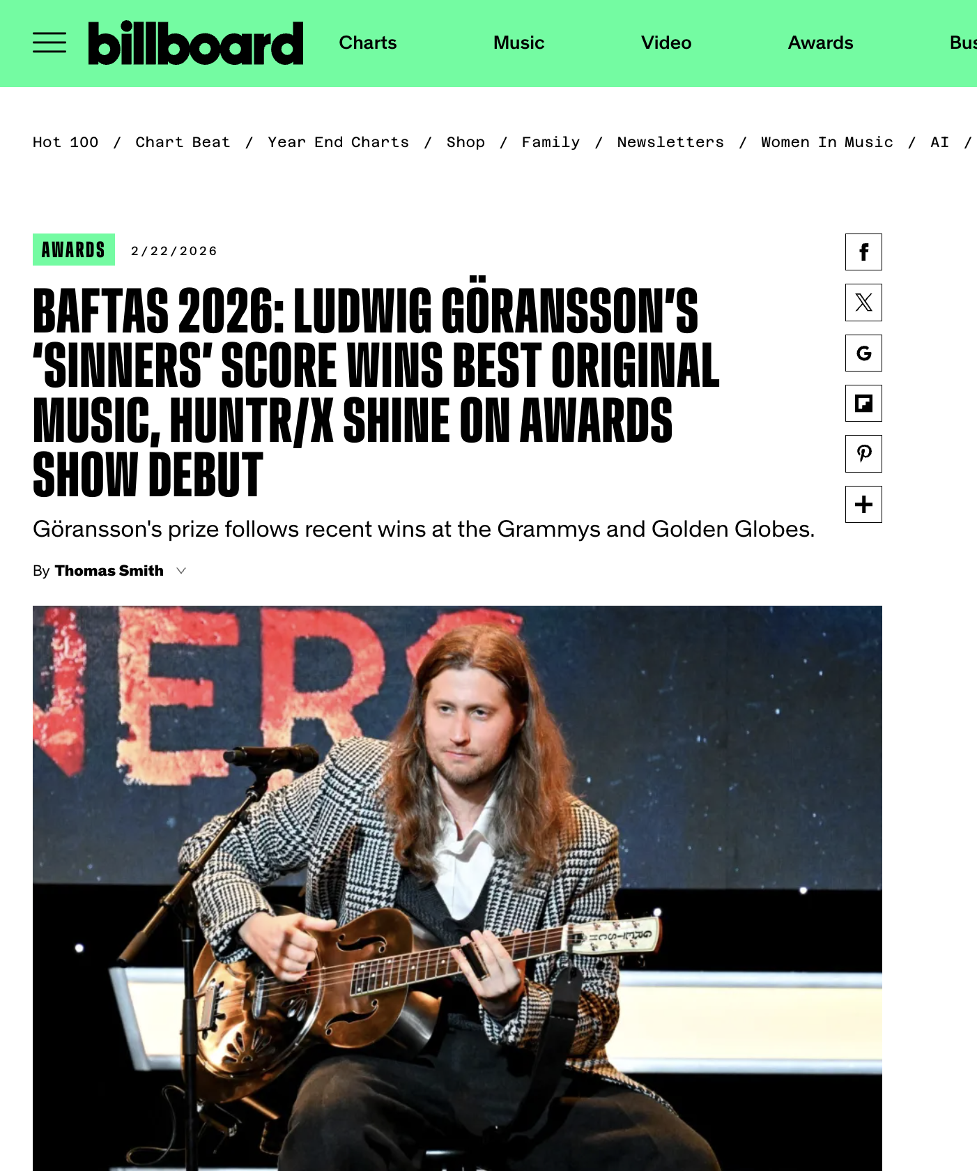 Billboard – Ludwig, Sinners