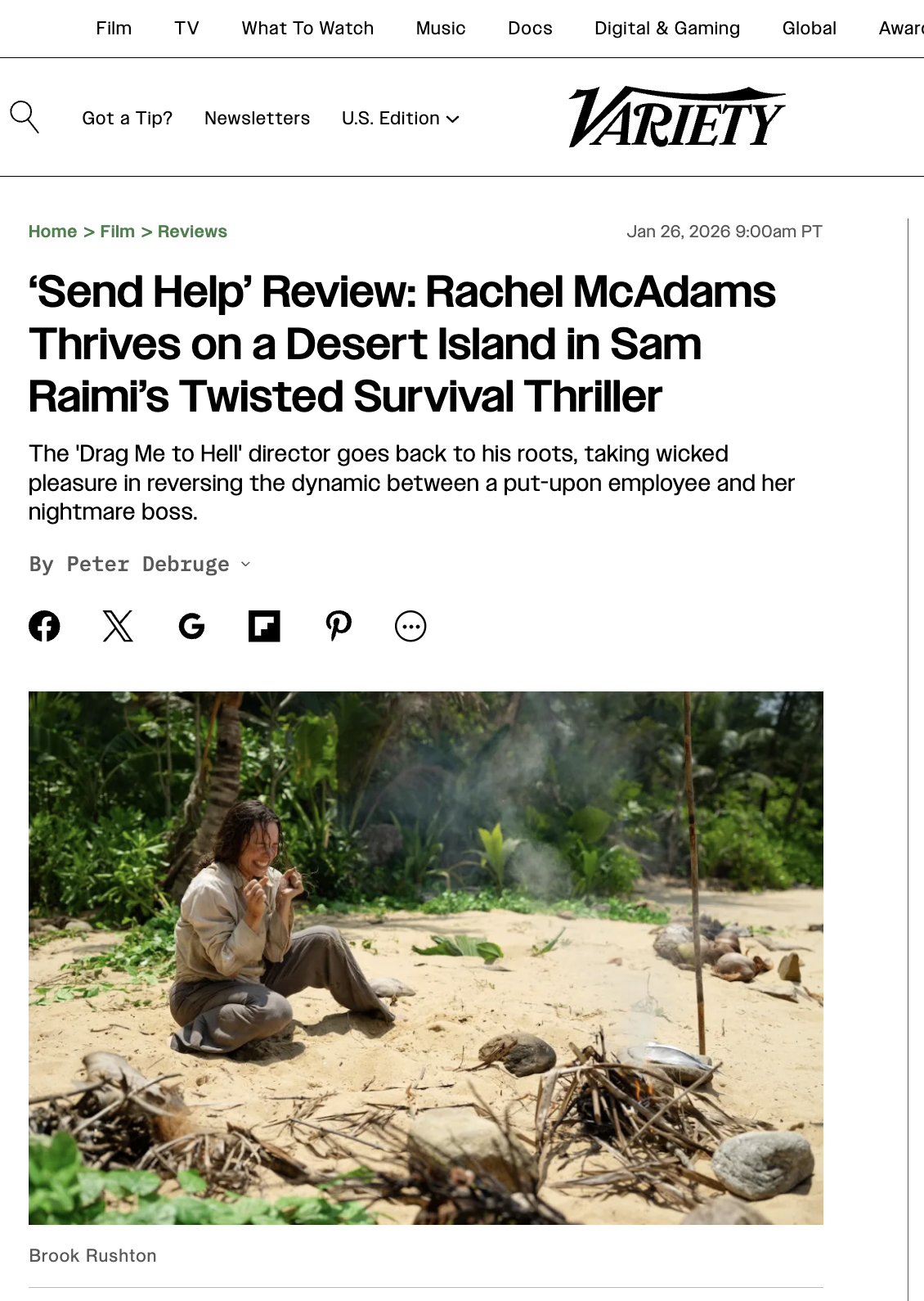 Variety – Send Help