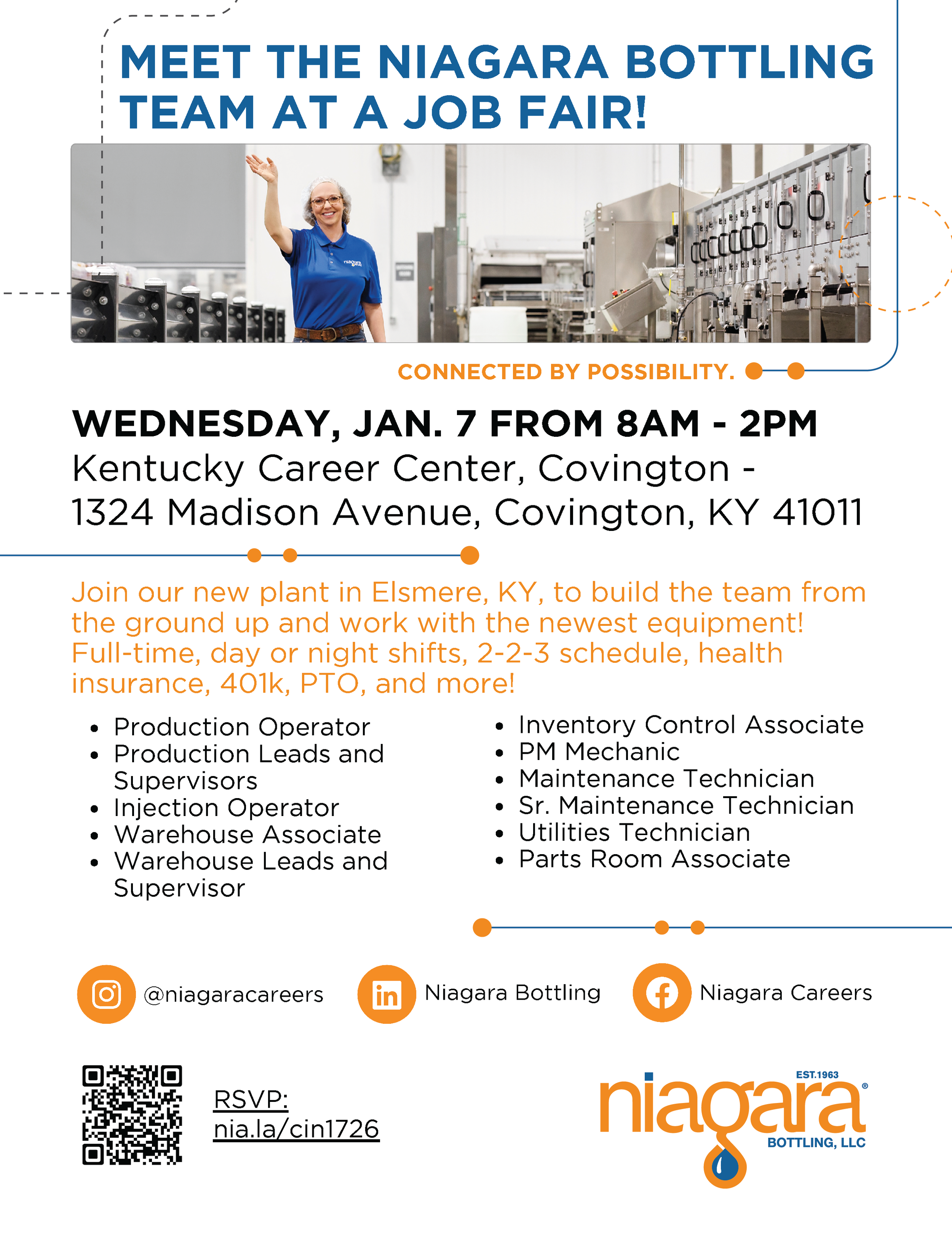 Niagara Bottling Job Fair