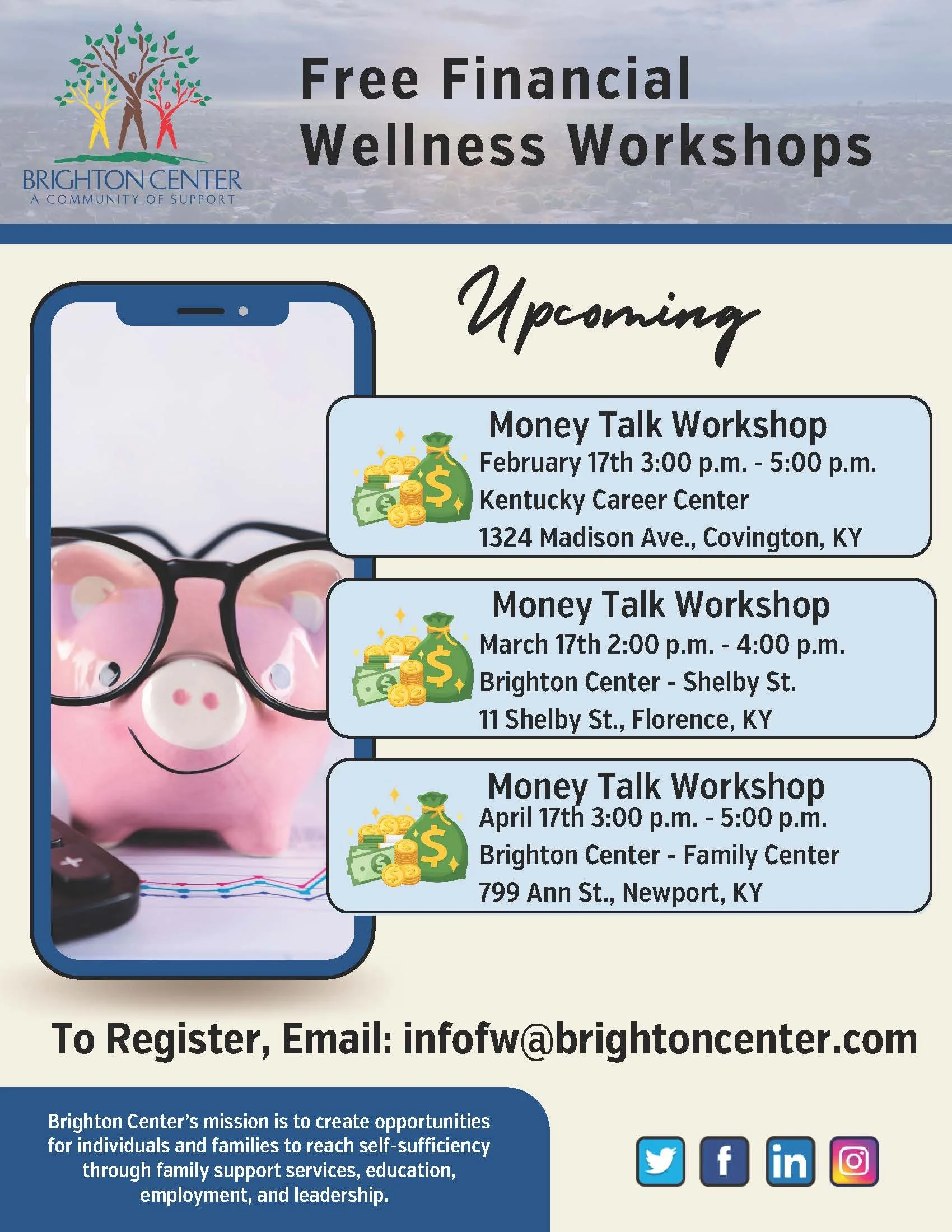 Financial Wellness Money Talks Workshop