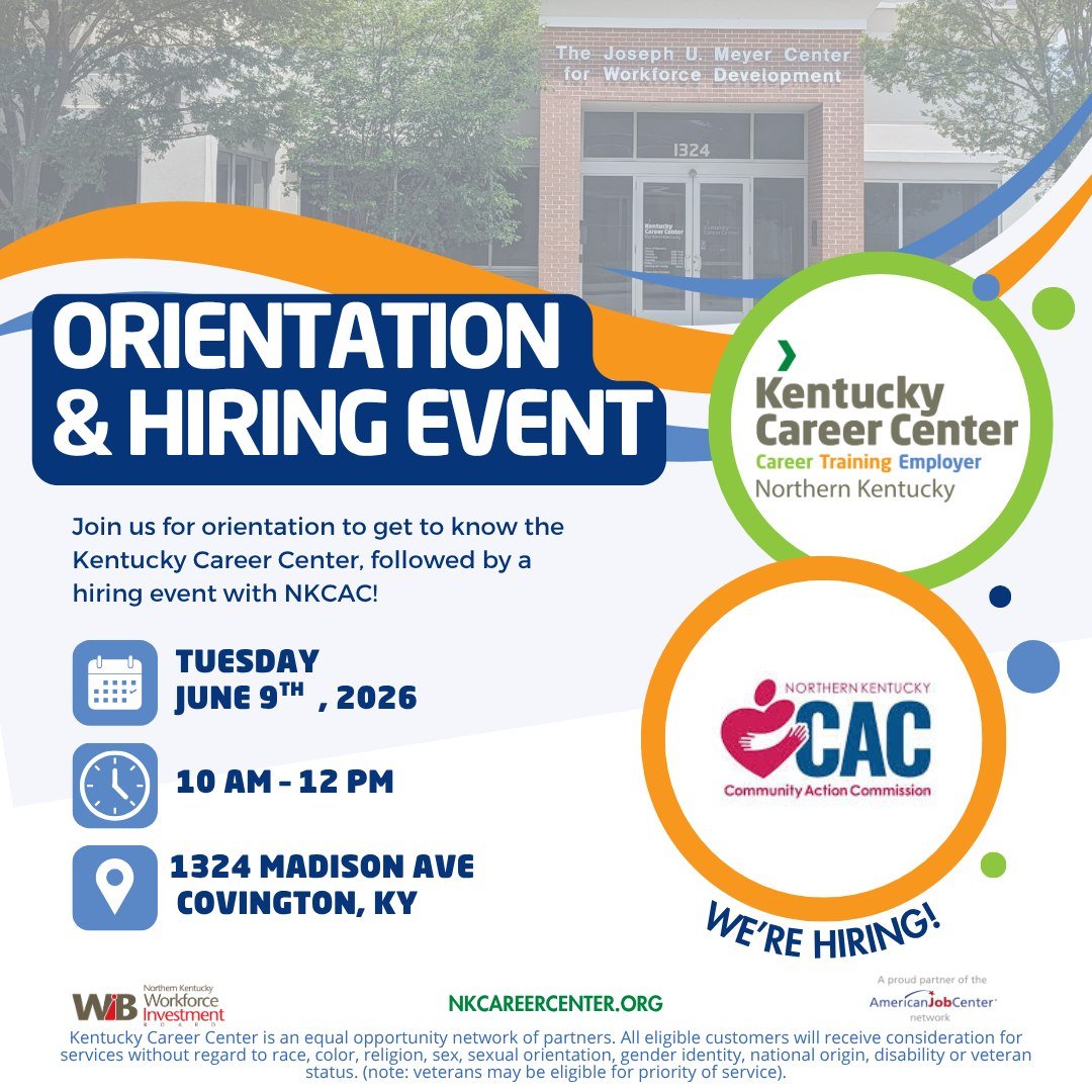 Orientation &amp; Hiring Event
