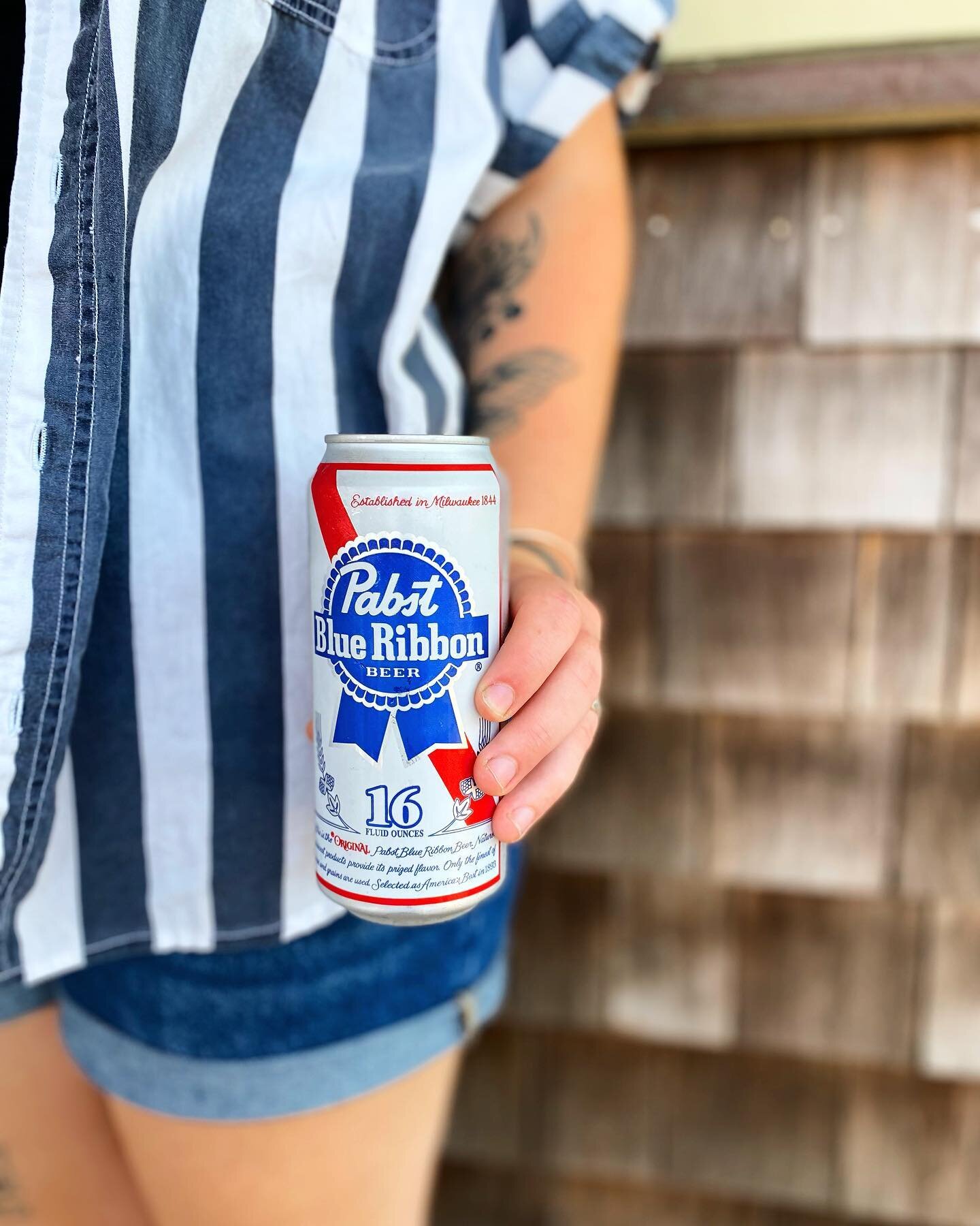The weather may be unpredictable today, but one thing is certain&hellip; ice cold PBR at The Wisp! 🍺