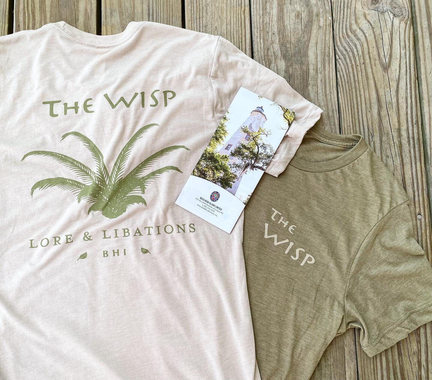 NEW MERCH! Went with some earthy colors this year to remind you of your time spent at The Wisp 🌱🪵 

Stop by to grab Wisp T-shirts, BHI maps, and Riverside Passports! 

✨All 2021 merchandise is 50% off ✨