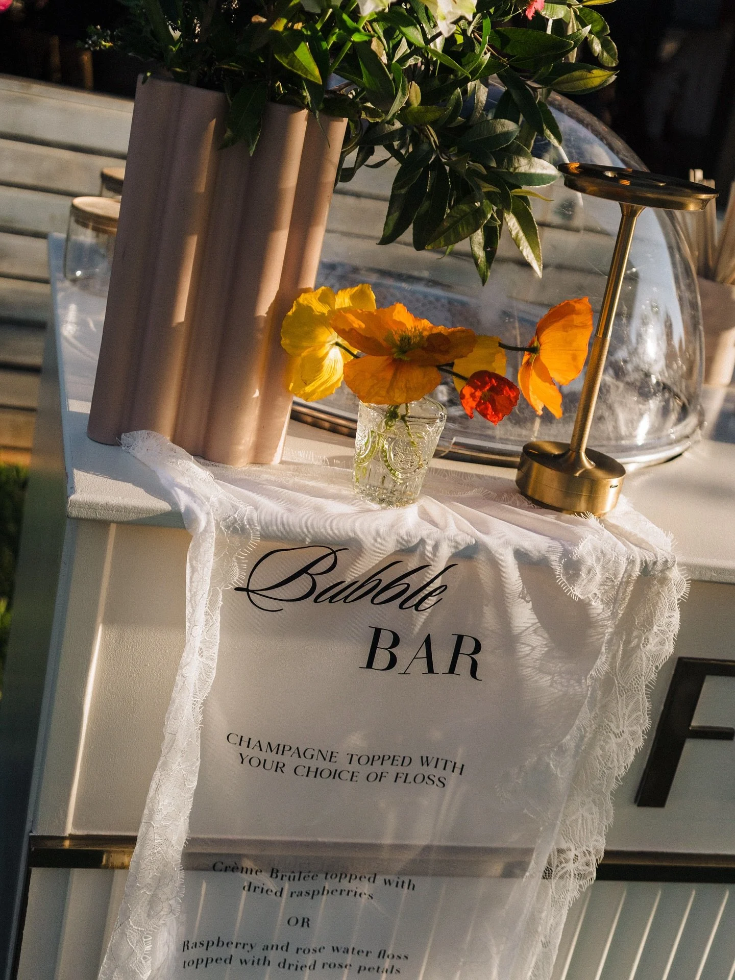 The bubble bar for Adiya &amp; Alex at @farm.and.co 

#wedding #weddingphotography