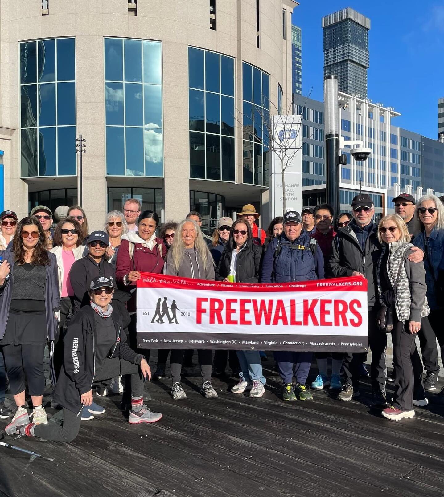 A HUGE thank you to Matt and Sarahjane Rath for leading yesterday&rsquo;s Jersey City Mural Walk in such perfect weather!  We had a great group of about 30 walkers join us, and look forward to continuing these fun and inspiring journeys exploring suc