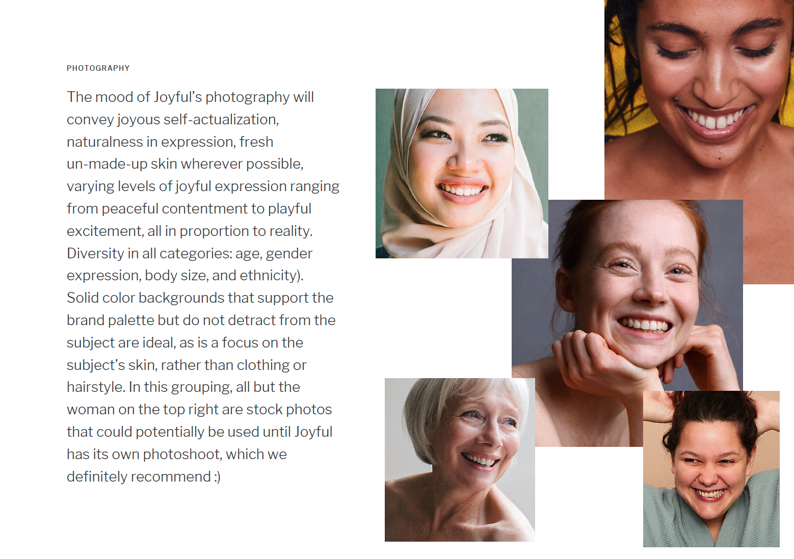 Joyful Dermatology | Brand photography Strategy by The Beauty Shop, a Portland design studio