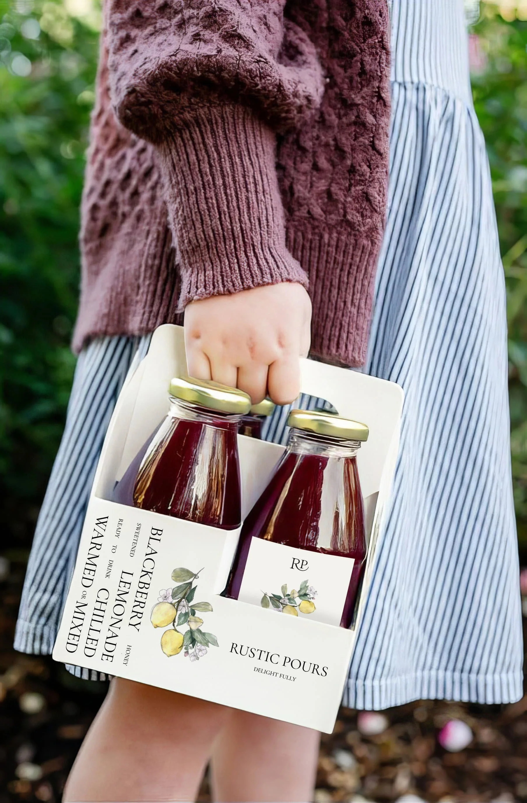 We worked closely with the Rustic Pours team to create a strategic brand that is authentic, vibrant, and deeply connected to their story, with a nod to the owners’ Sicilian roots and the beautiful simplicity of lemon and honey.