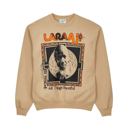 Online Ceramics All Things Beautiful Crewneck (Beige)