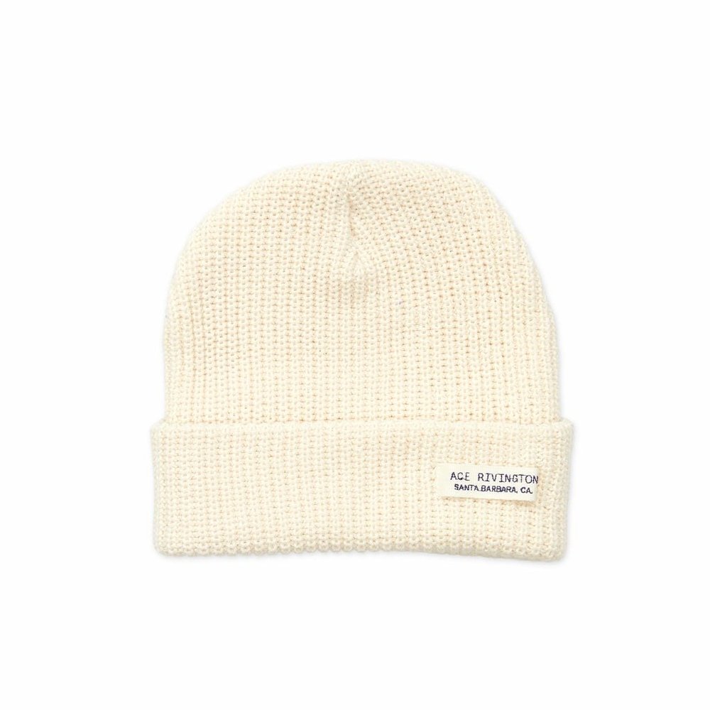 Ace Rivington Organic Cotton Beanie - Natural