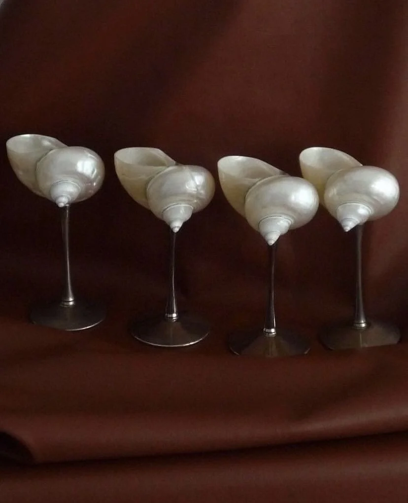 Because why the shell not. 🐚🦪
#thetidalist #shellware #shells #shellsastableware #tableware #shellart #inspo #vibes