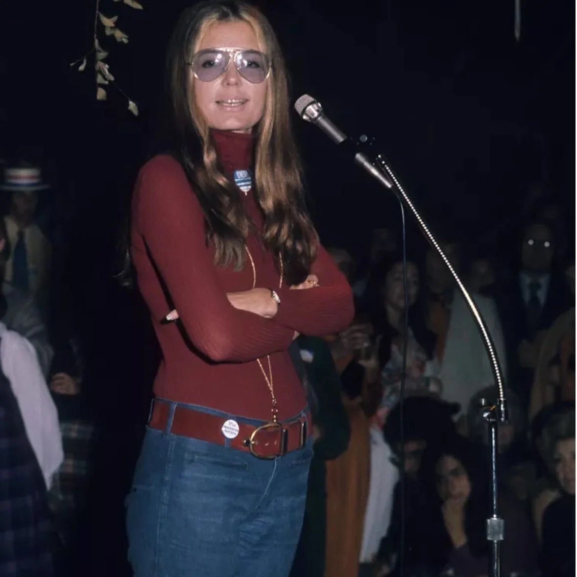 Lost another 🐐 @gloriasteinem. Fight the power ✊🏼 rest in peace badass. 
&ldquo;Empathy is the most radical of human emotions.&rdquo; 
#thetidalist #womenwelove #gloriasteinem #womenrule #fightthepower