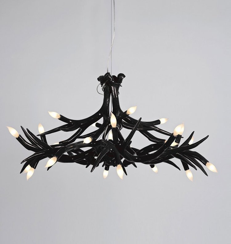 Superordinate Antler Chandelier by Jason Miller