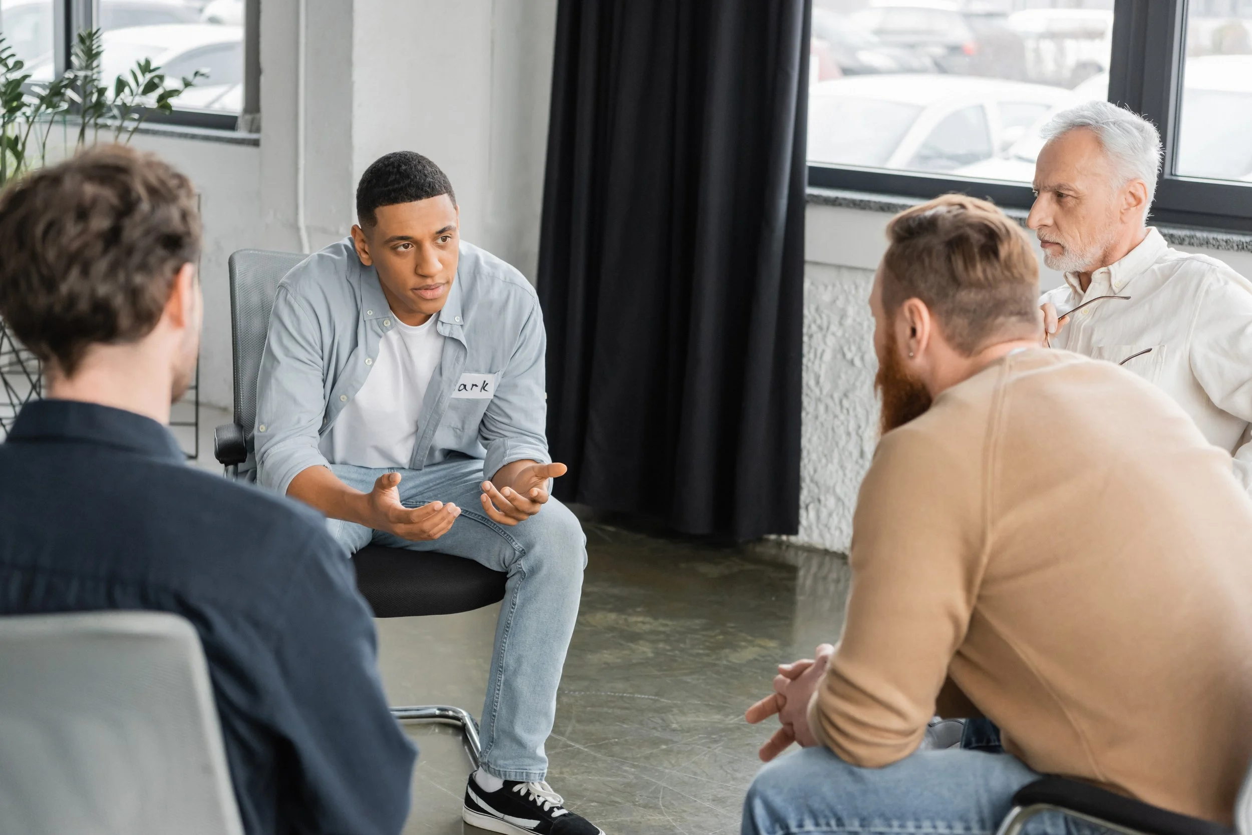 Men's therapy group