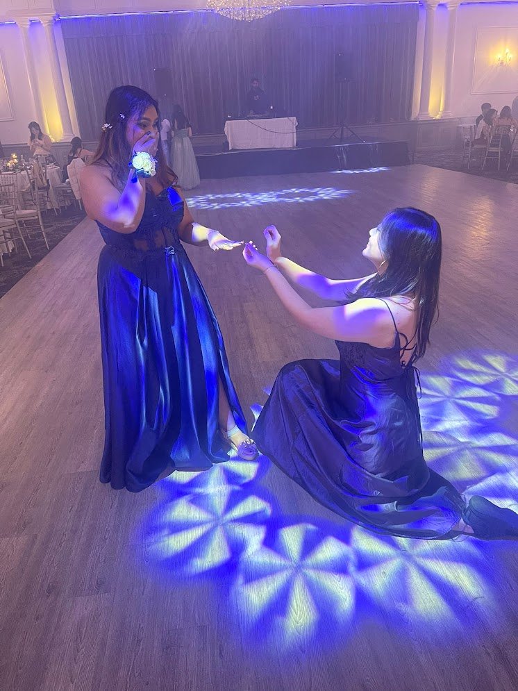 Suprise promposal?
