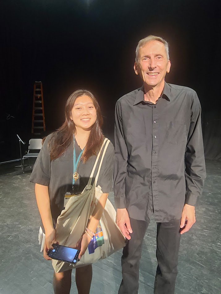 My composition teacher, Dr Martin Amlin! It was such a pleasure getting to learn from him.