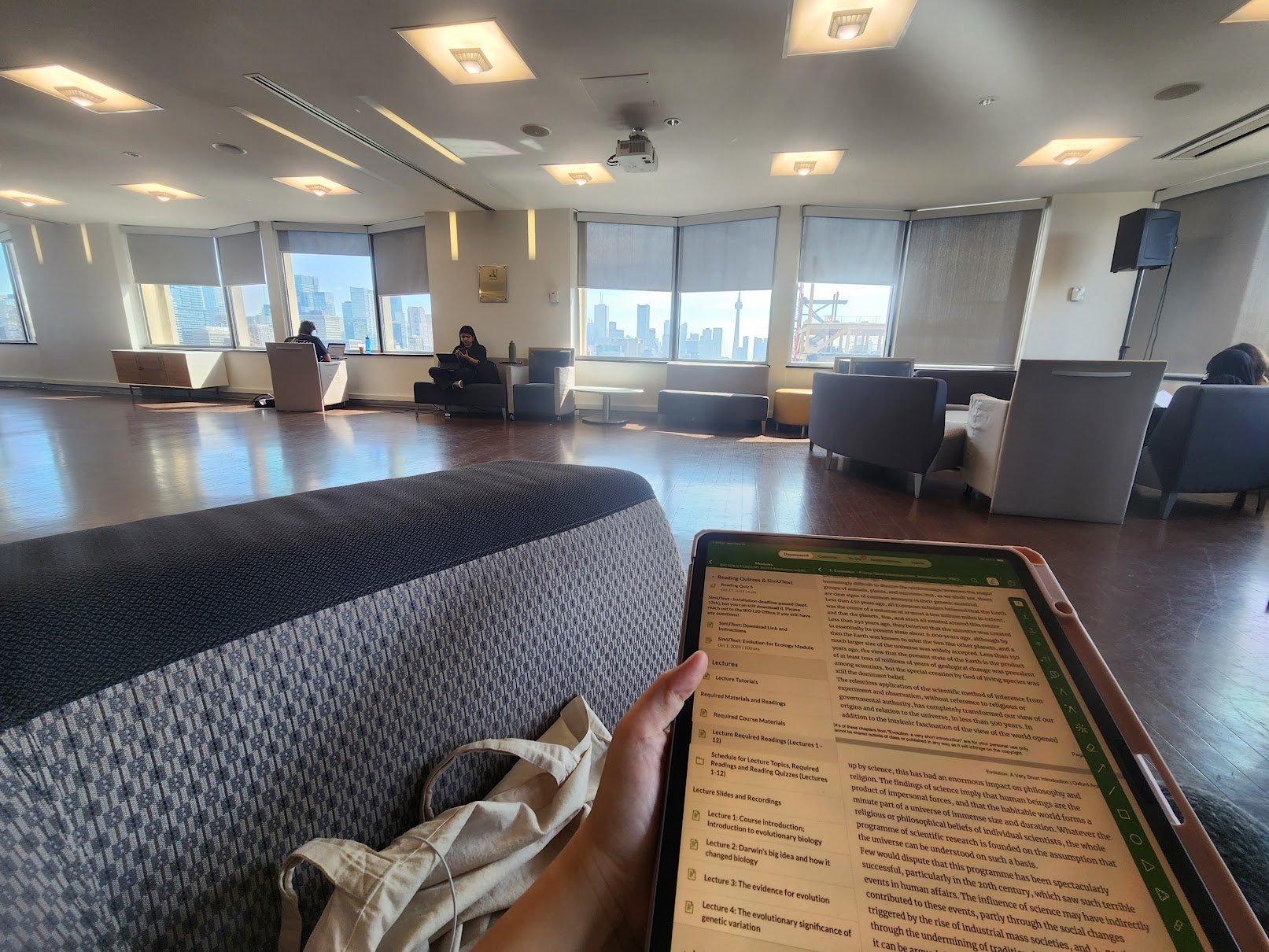 Nexus OISE lounge!! Lovely 