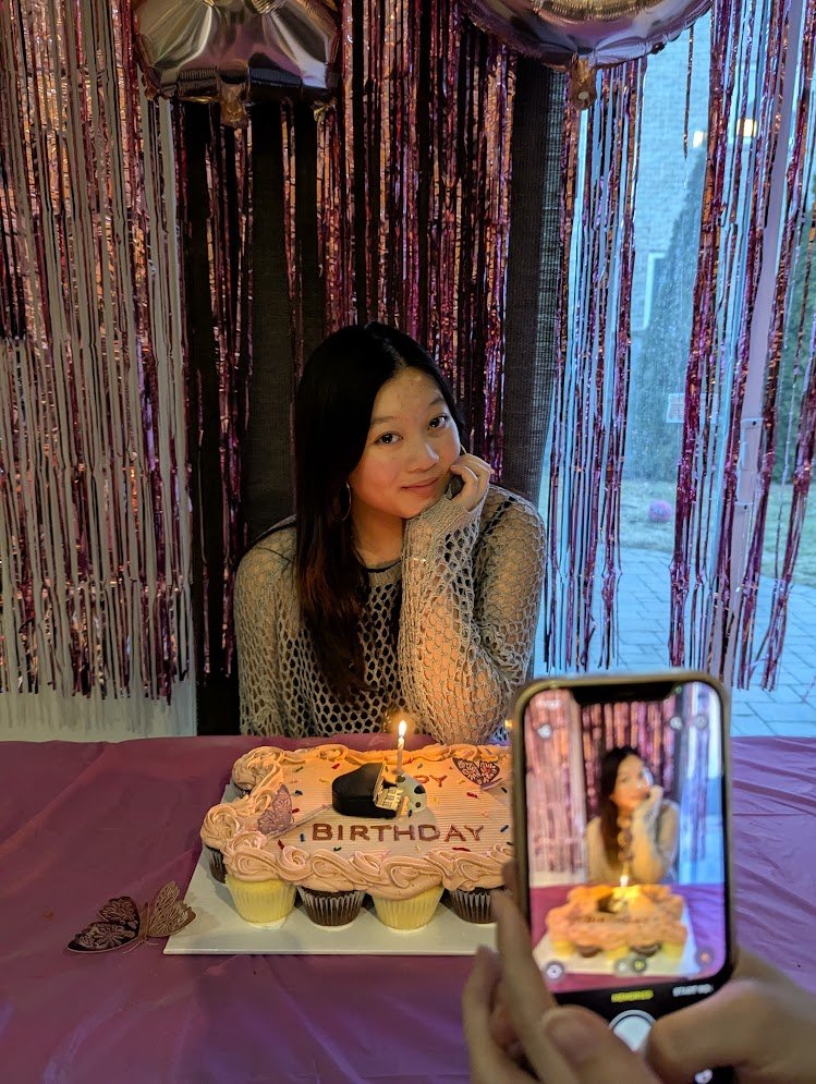 Ready to eat the cake in one bite. 🍰