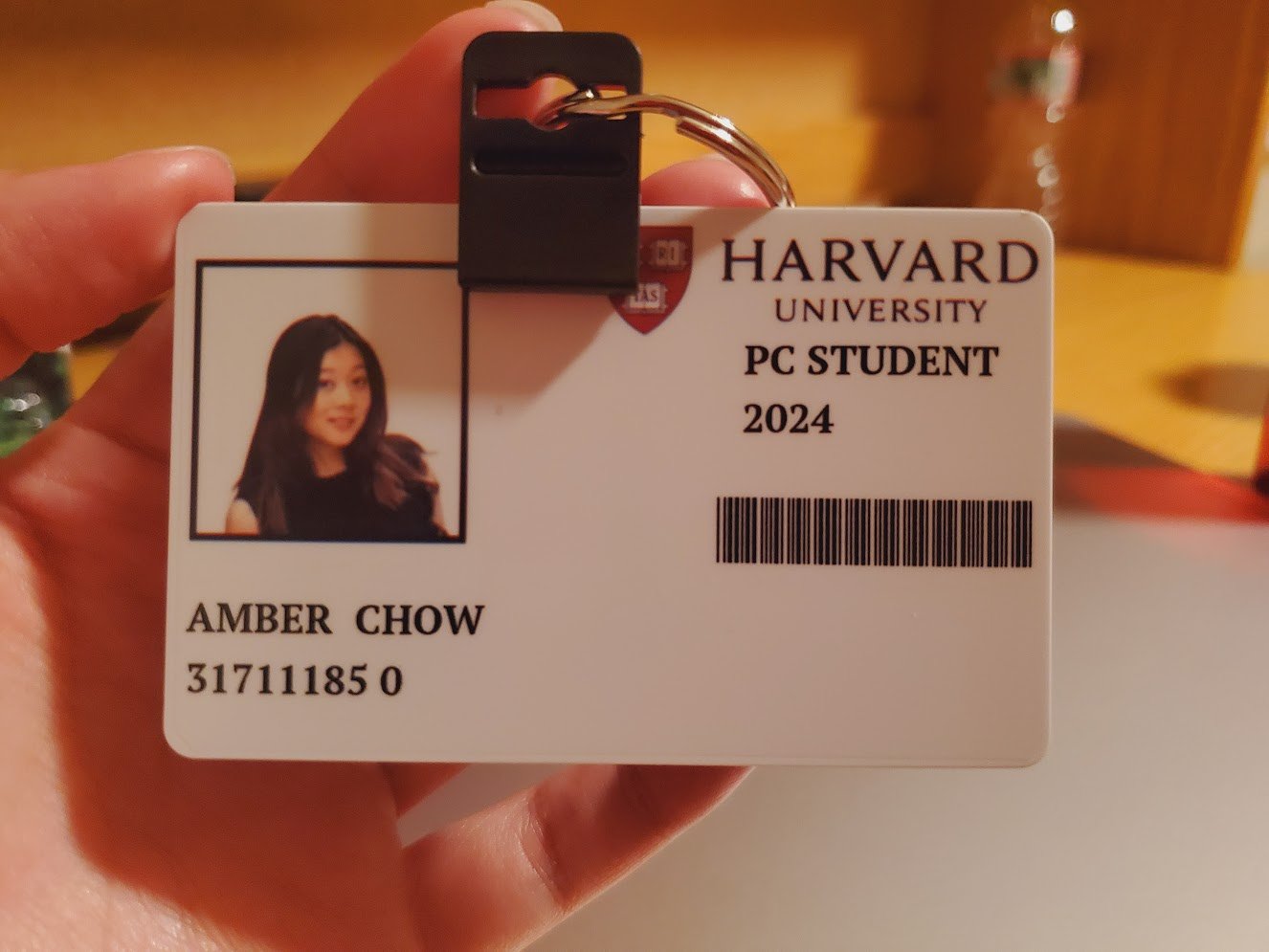 My Harvard PreCollege ID!