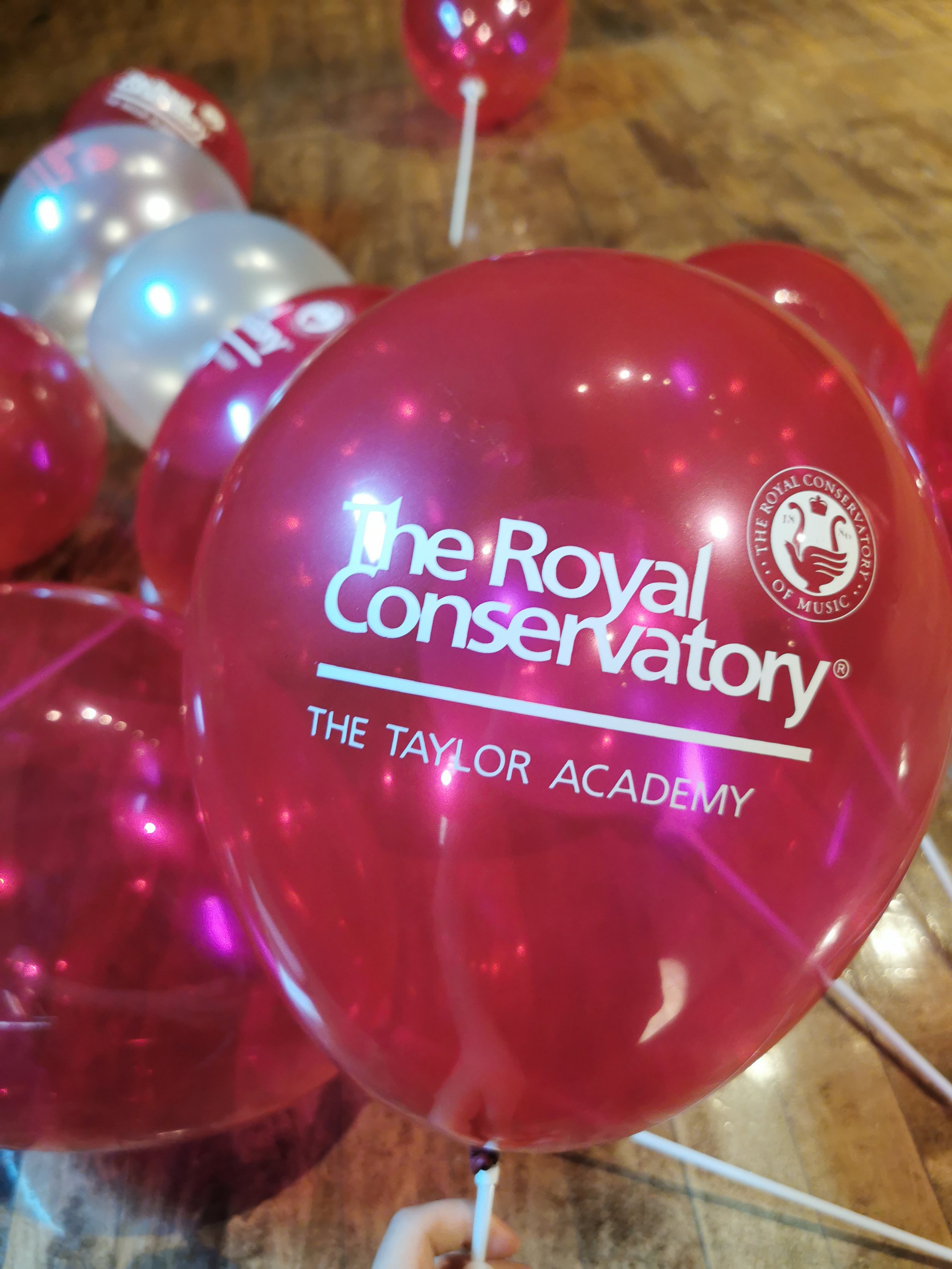 Balloons for the Taylor Academy yearly playathon!