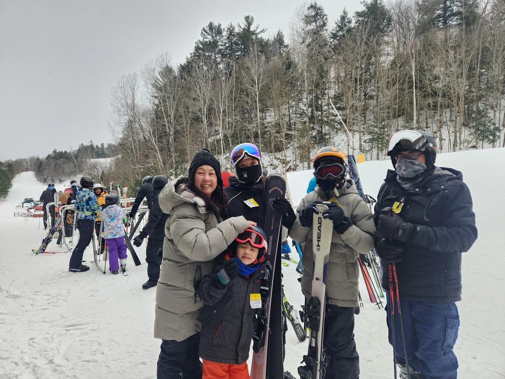 Skiing at huntsville! I only knocked over 5 kids!