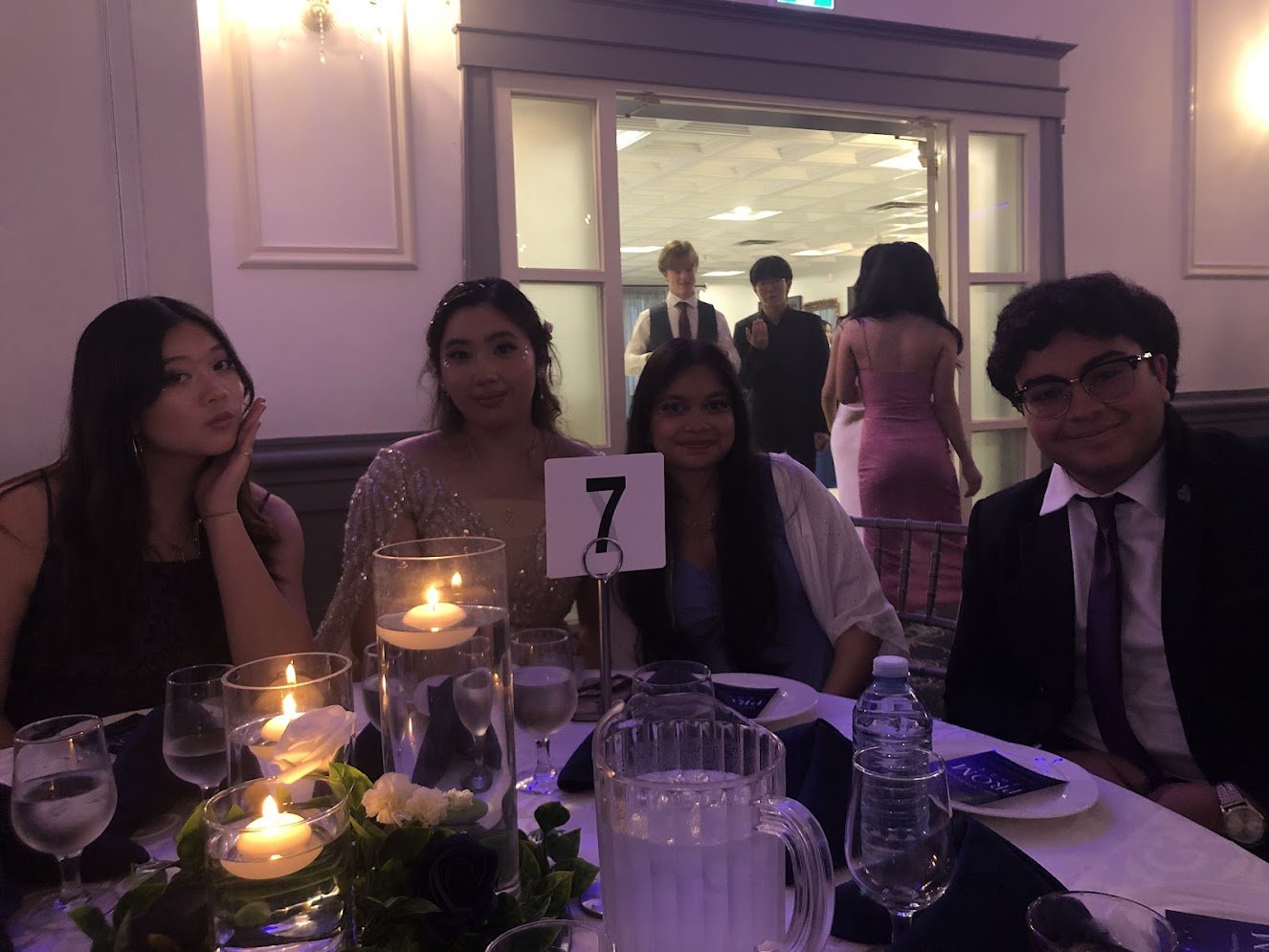 Us waiting for our table to be called so we can get food... 😋
