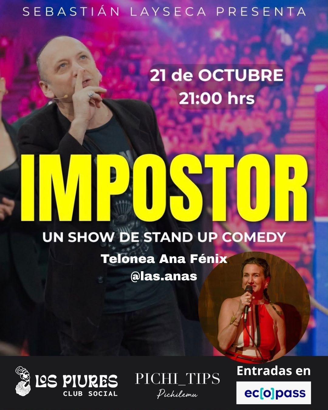 SEBASTIAN LAYSECA - STAND UP COMEDY