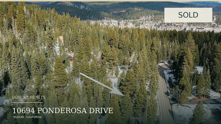 10694 Ponderosa Dr., Truckee CA — sold property