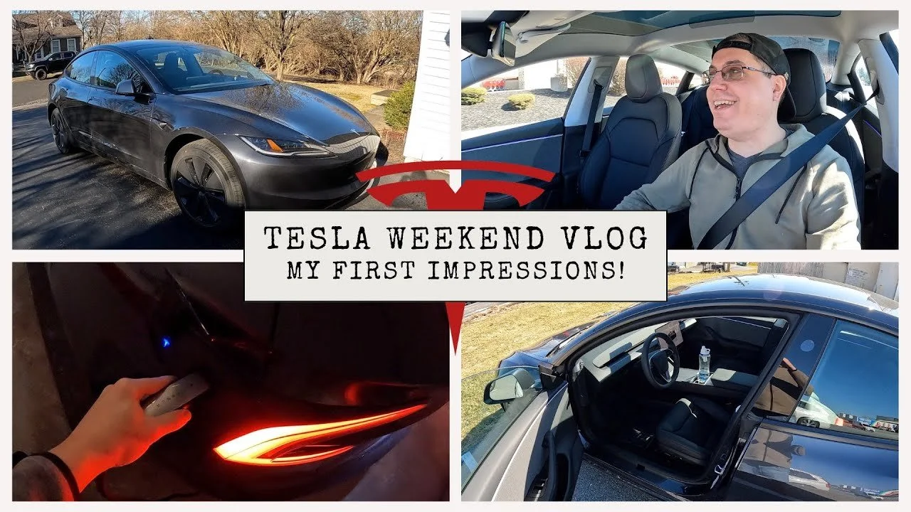 My First Weekend With My New Tesla!