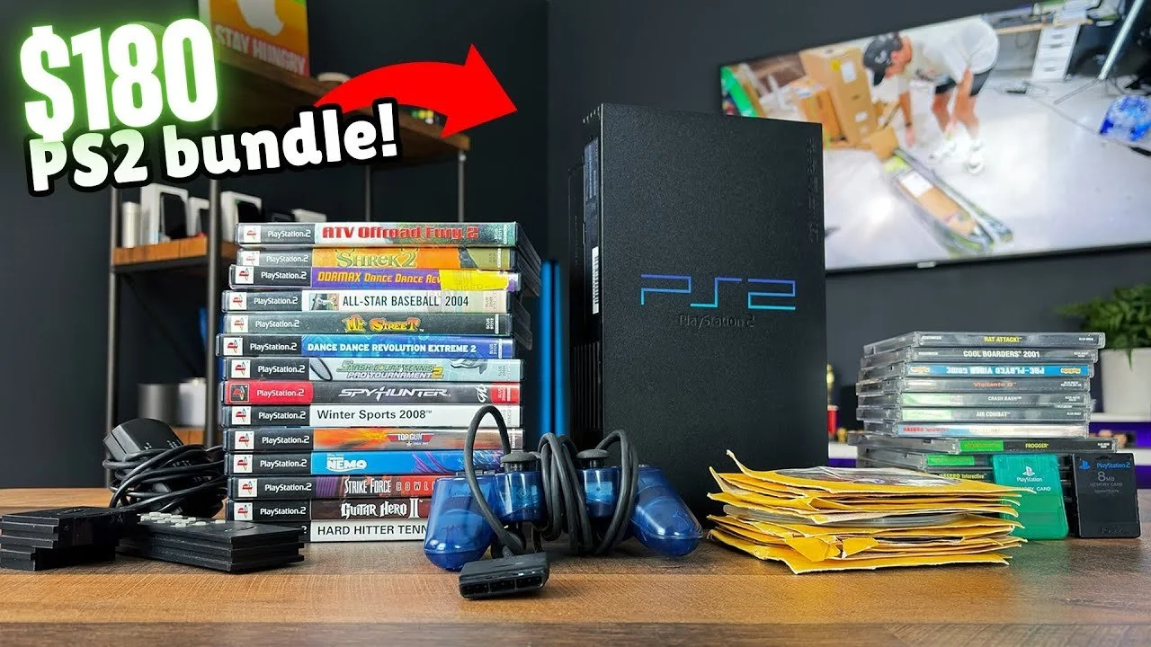 I Spent $180 on This AMAZING PlayStation 2 Bundle | Video Game Flips