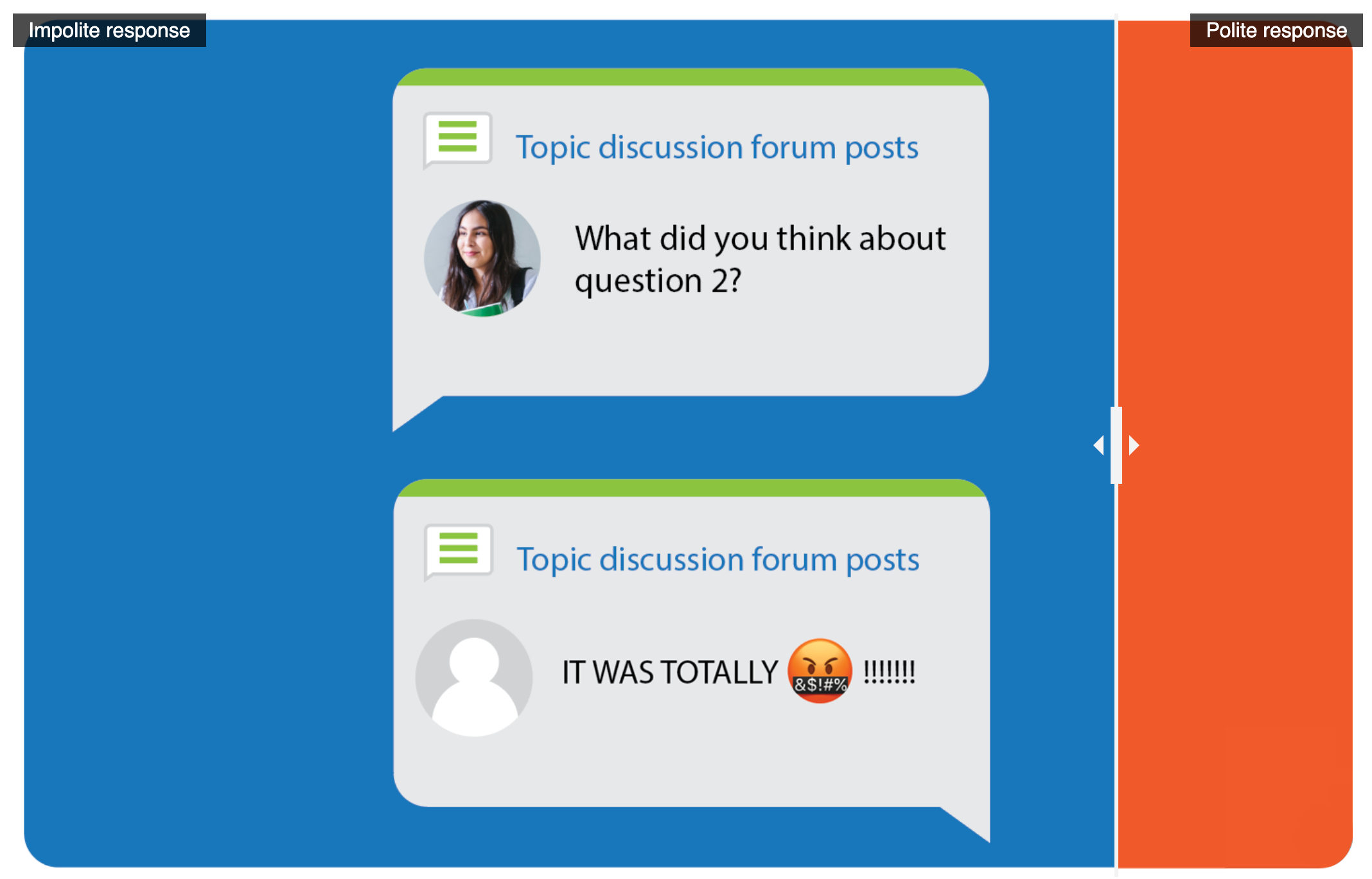 Netiquette response (impolite)