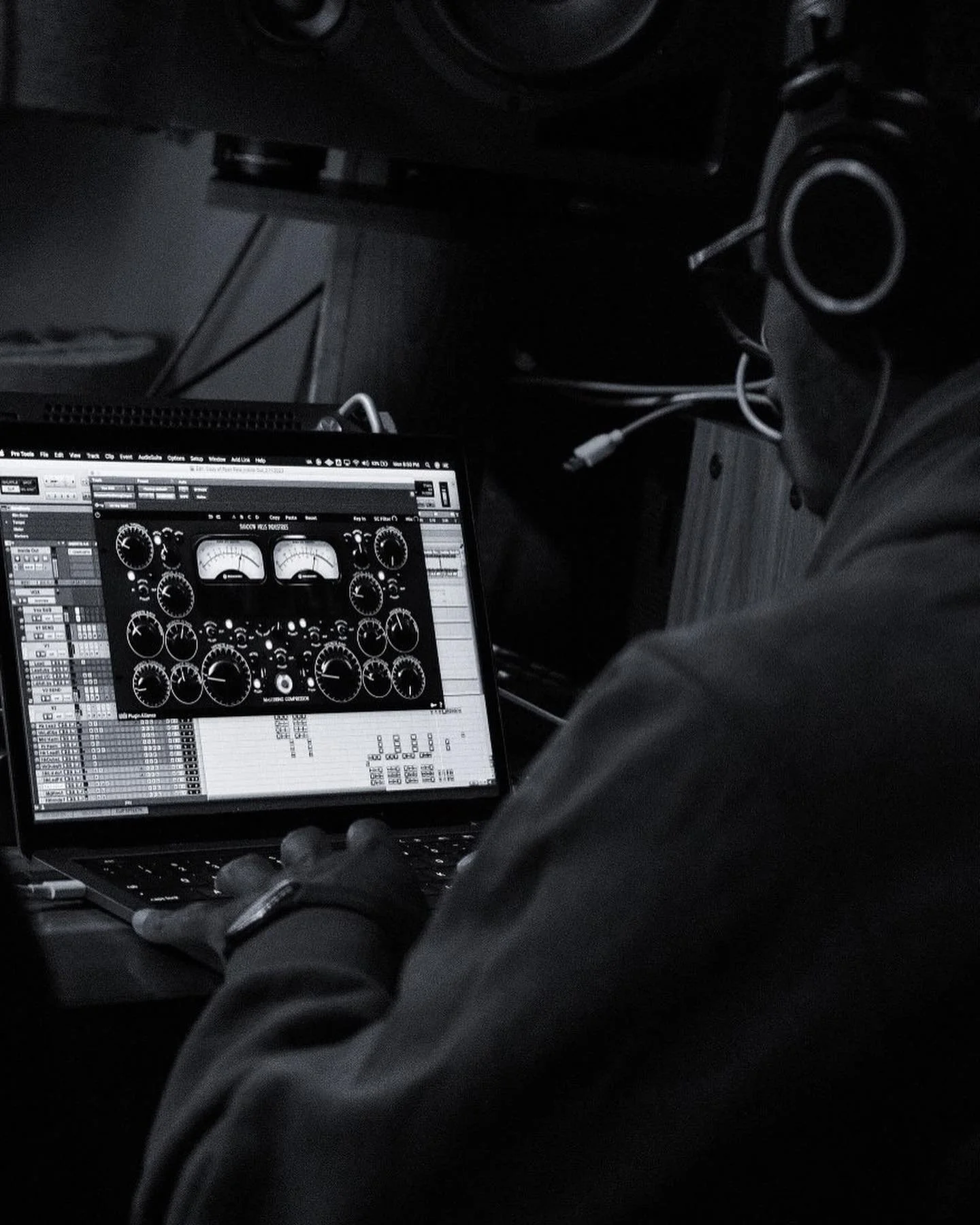 Laurie’s customers, Evan and Kade, running down a mountain after getting married. 