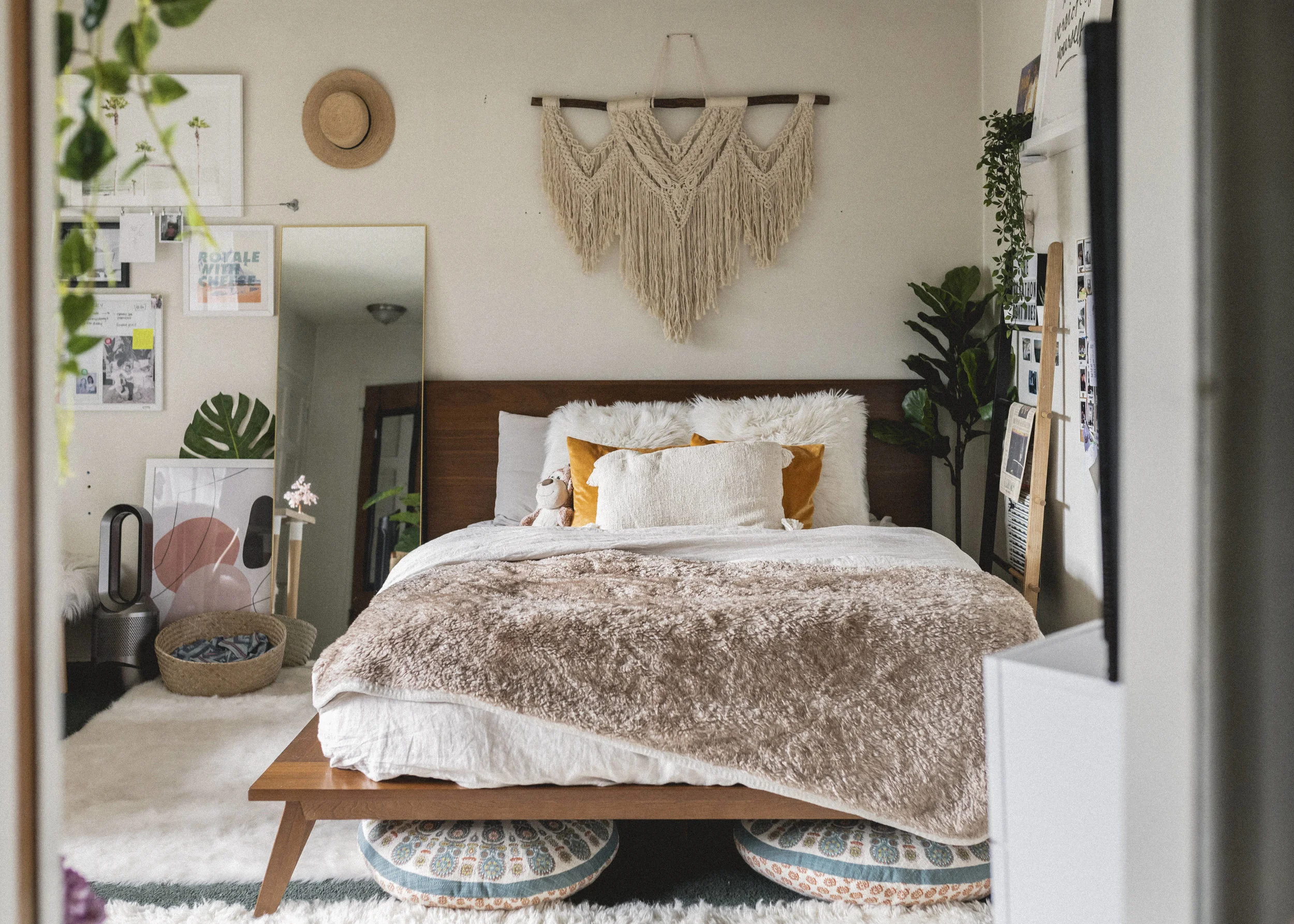 Boho sale floor bed