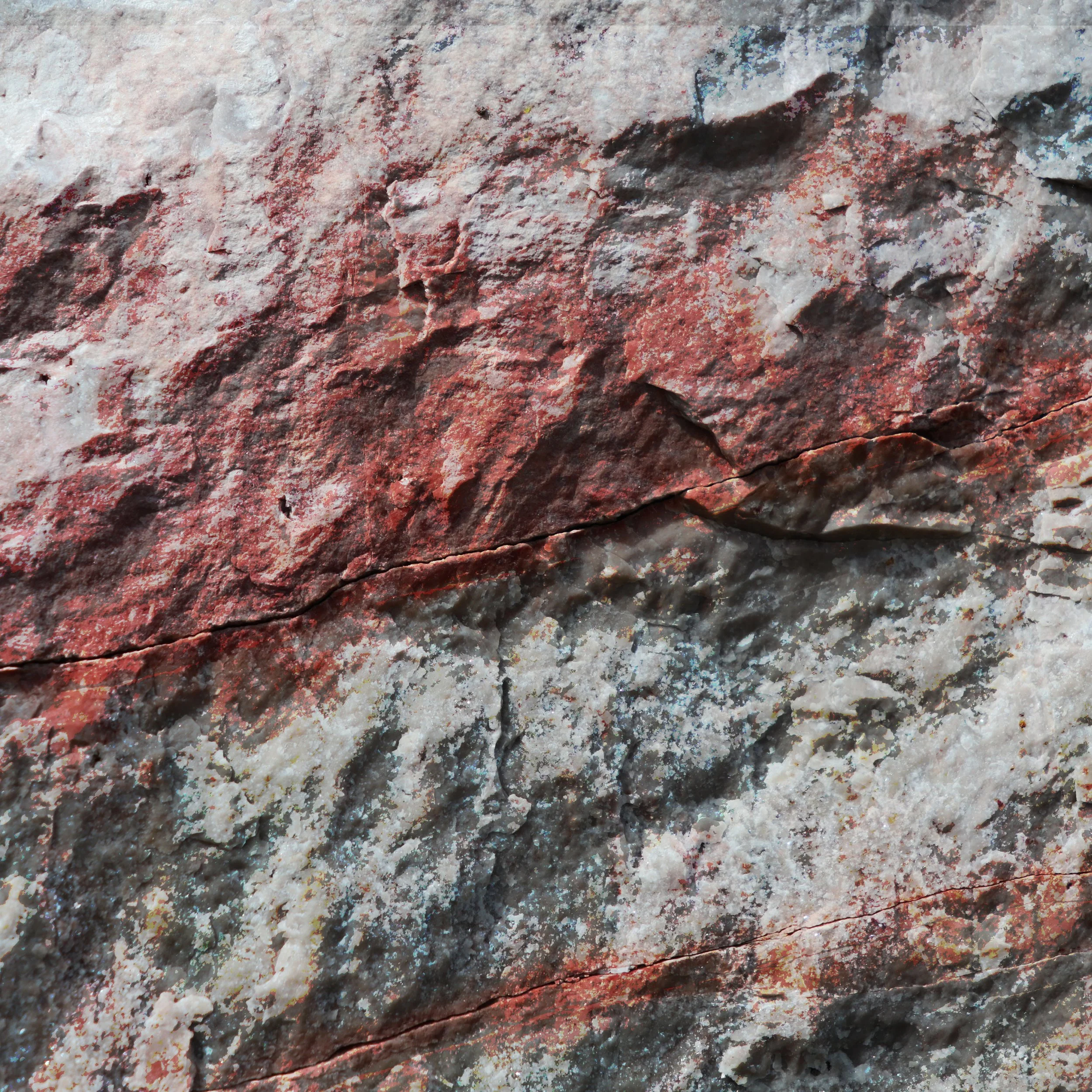 Orange and Mountains, Ed Carlsen - Frame IV, Rework