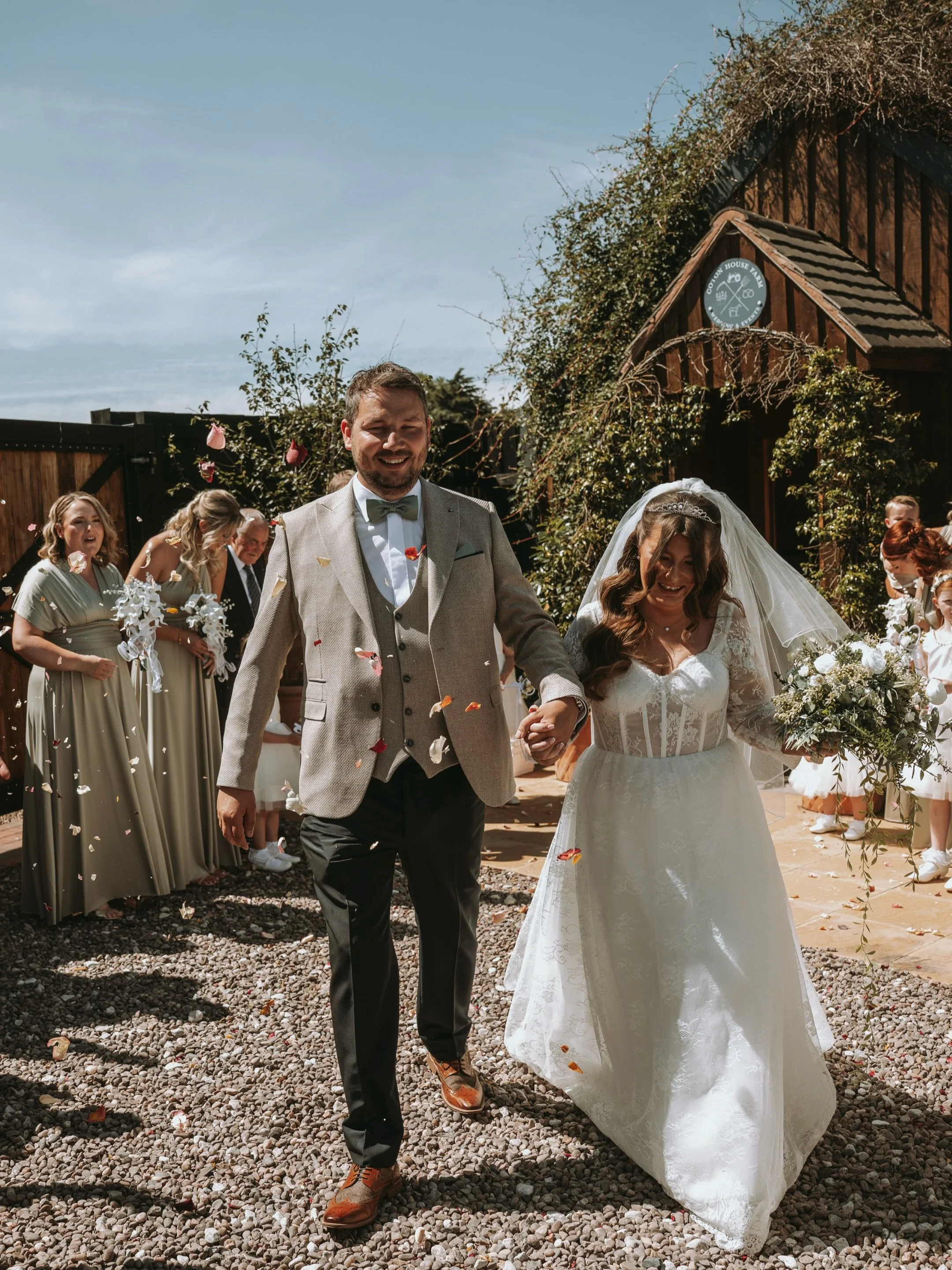 Nat &amp; Tom 🤍 

Honestly, what can I say about their day? It was filled with so many thoughtful, personal touches. From the beautiful d&eacute;cor to the carefully chosen favours, every little detail had clearly been planned with so much love.

Th