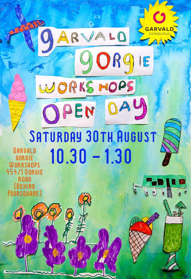 Garvald Gorgie Workshops Open Day 2025