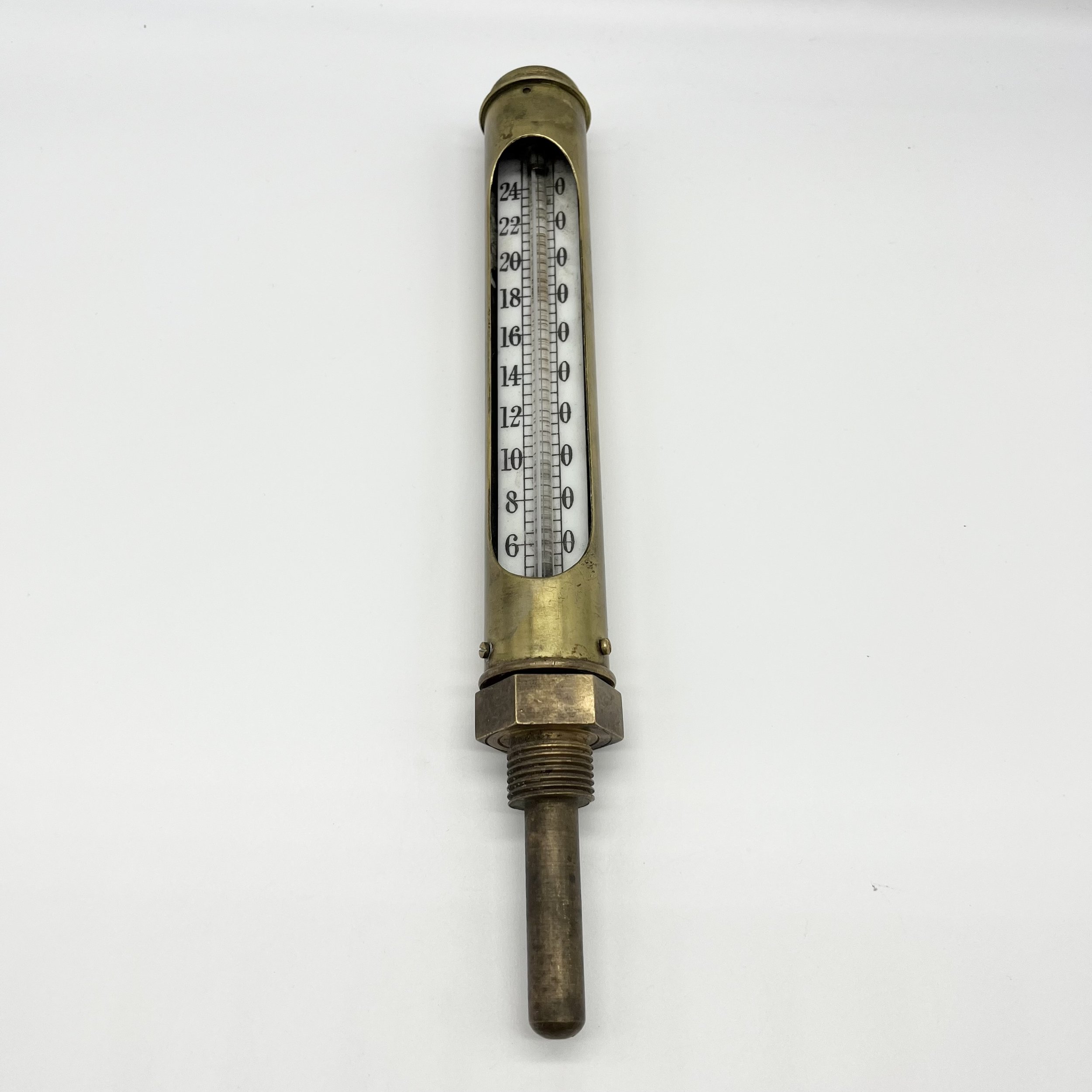 Vintage  Steam Boiler Temperature Guage