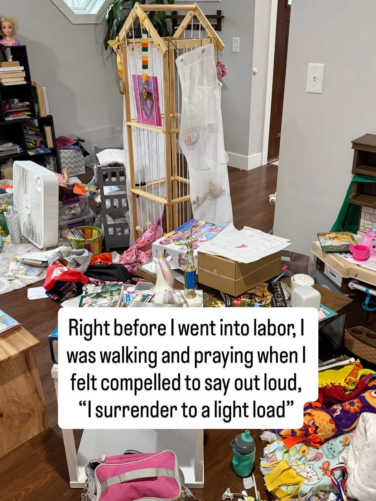 If you feel like motherhood is too heavy, I get it. I&rsquo;m used to feeling like every day requires more time and more energy than I have.

Just before I gave birth to my 4th baby, I knew I was being called to a new way of life.

A light load.

An 