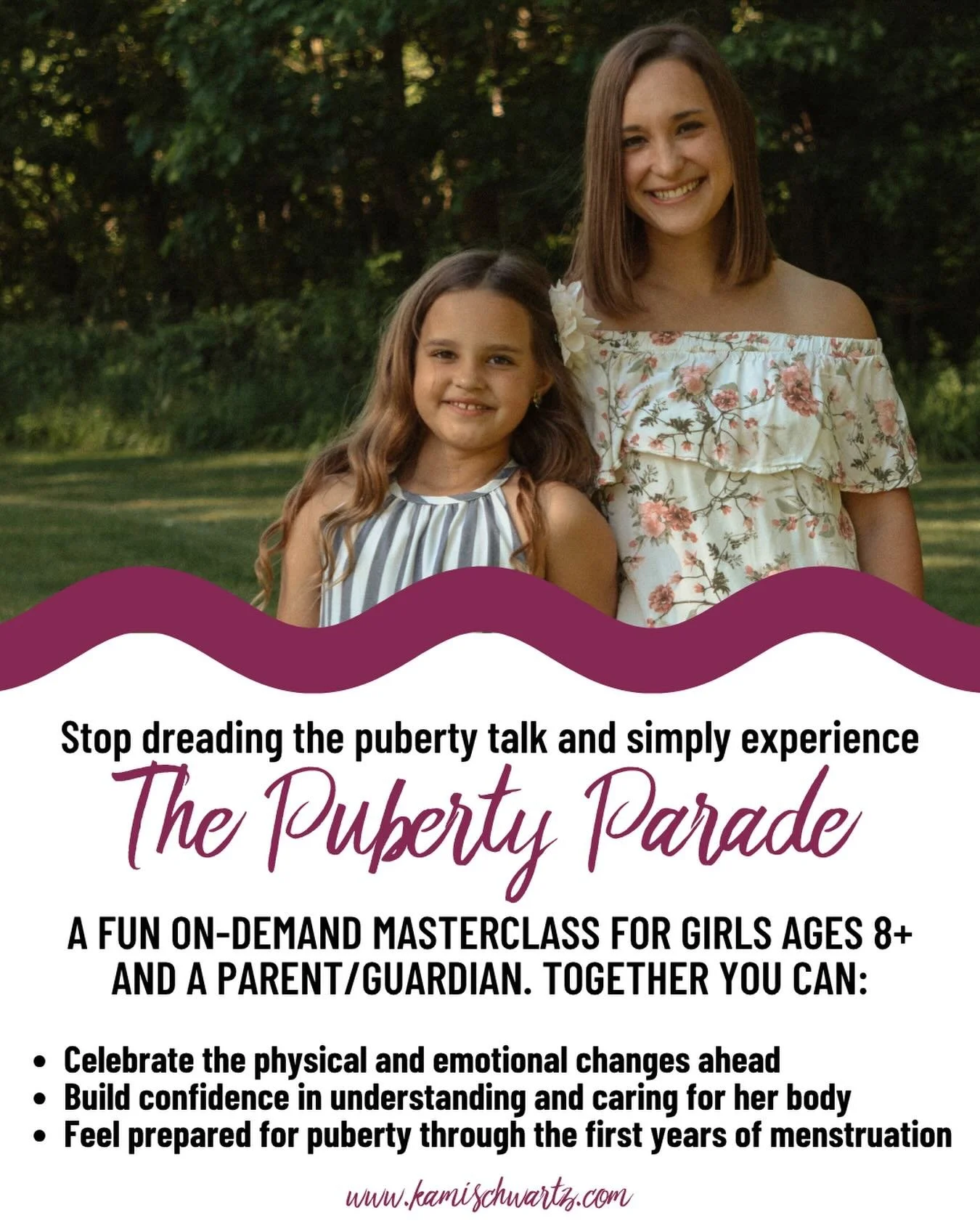 Attention Fairfield Families!! With changing state legislation, Fairfield was unable to provide puberty education for our elementary students this year.

As a certified fertility educator, I know how badly girls and women are craving better informati