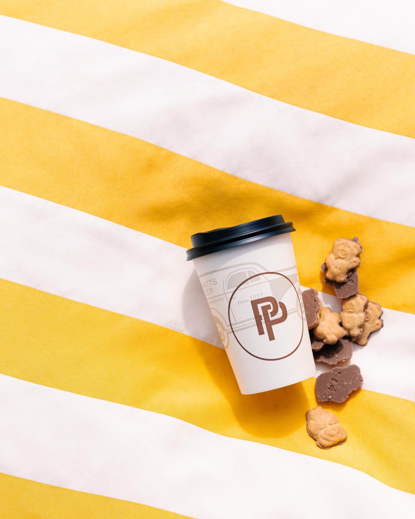 Name a more iconic duo 💛☕️ 🐻 

A content session with @percyandpercy and @kiss_my_brand is a whirlwind of food and coffee and pinching tiny teddies, cute babies and puppies.

As per standard I'm useless at the socials but I'm absolutely going hell 