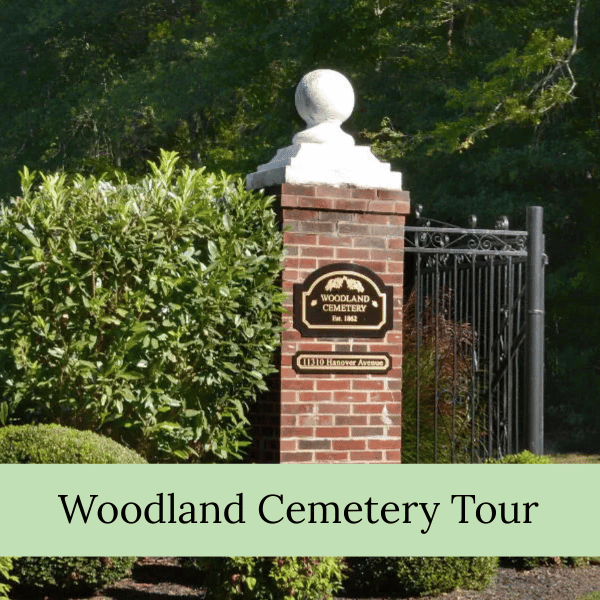 Historic Woodland Cemetery Tour