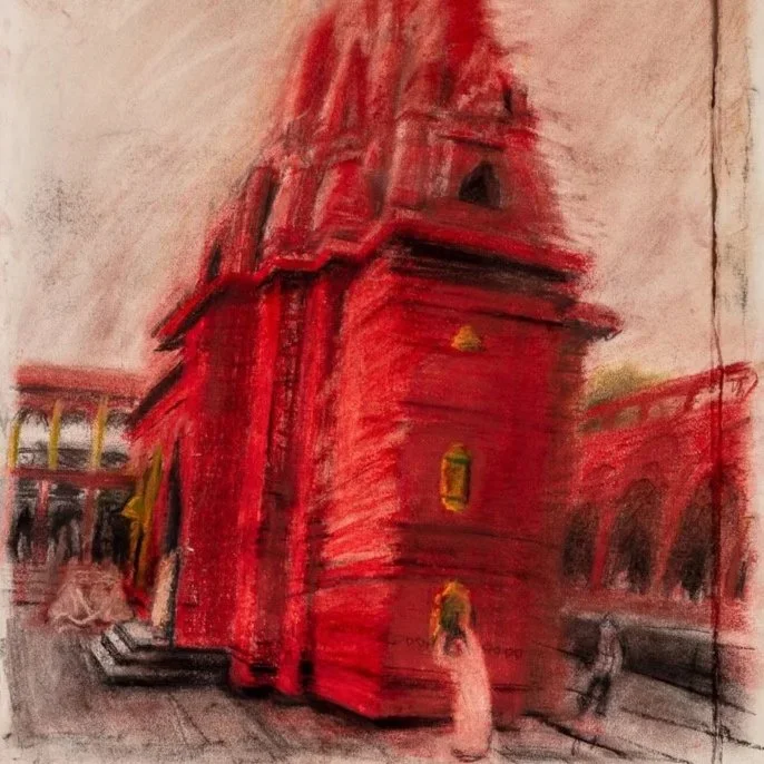 Red Temple (Durga Mandir) | Jordan Cook