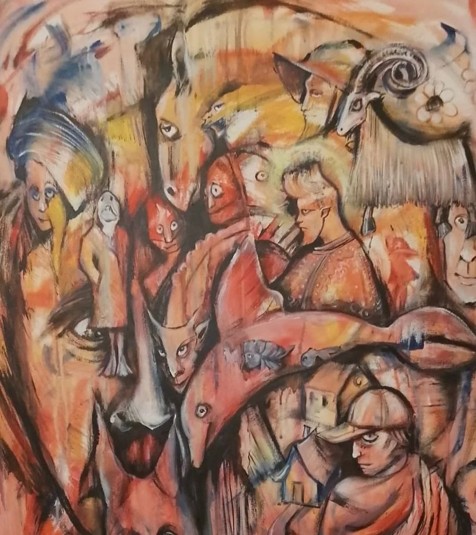 Maryam Sandjari Hashemi: Woven Echoes story-making workshop

Participants are invited to step into Maryam&rsquo;s paintings and discover the stories, memories, and characters hidden within.

The workshop is free, but please message @marhashem by Tues