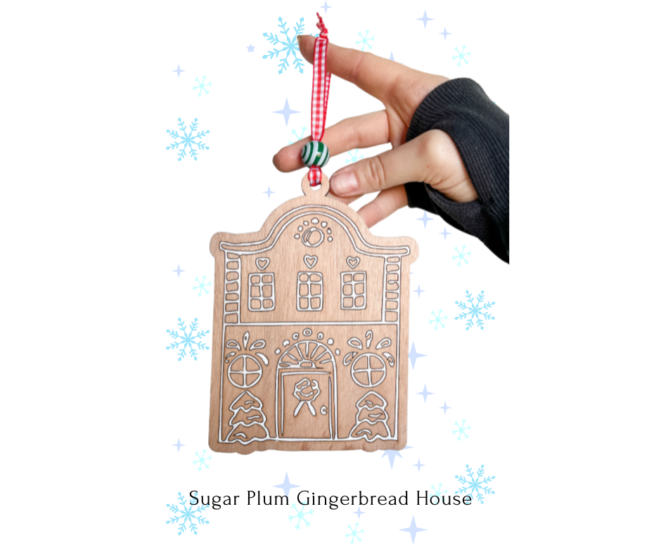 Gingerbread House Ornaments (Series)