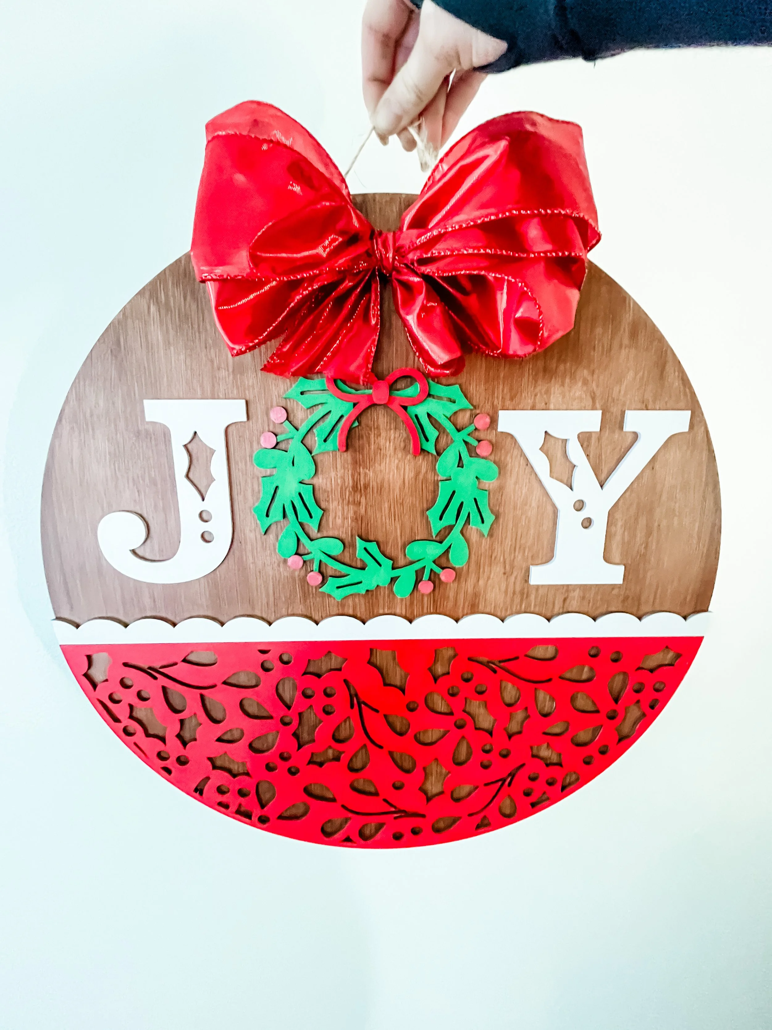 Joy Welcome Door Hanger