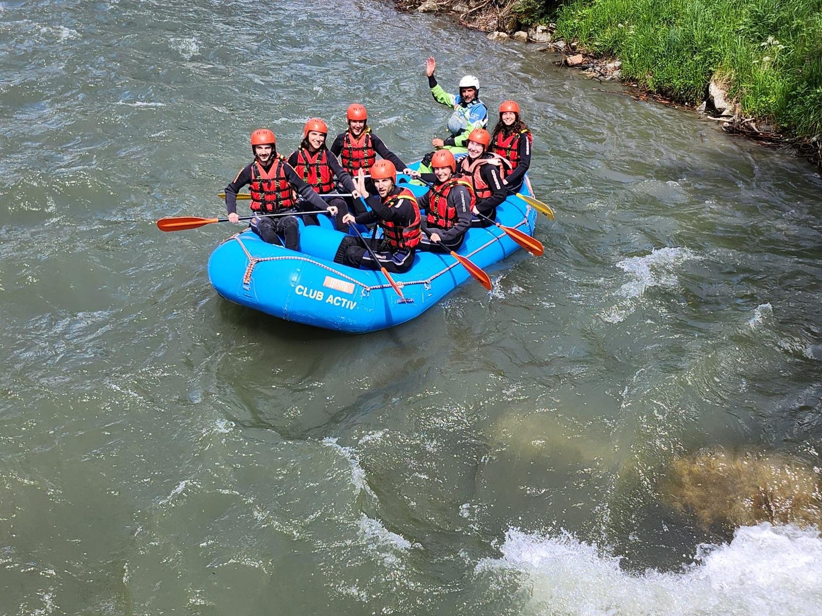MolBio retreat @Brixen - Rafting tour