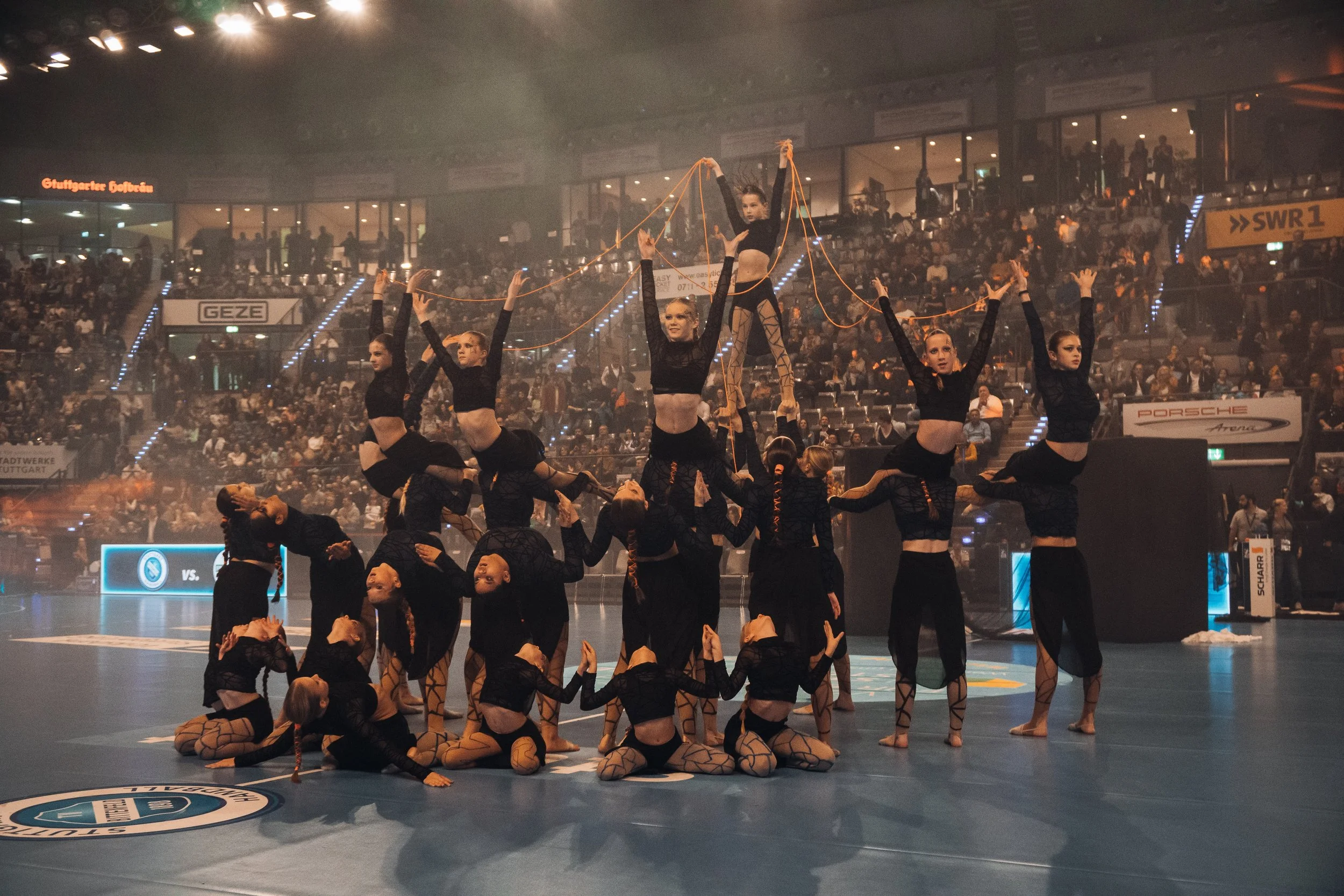 Auftritt beim TVB Stuttgart in der Porsche Arena 