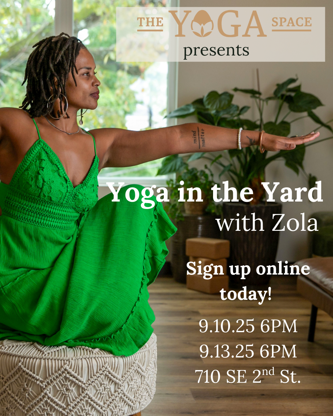 Yoga in the Yard
