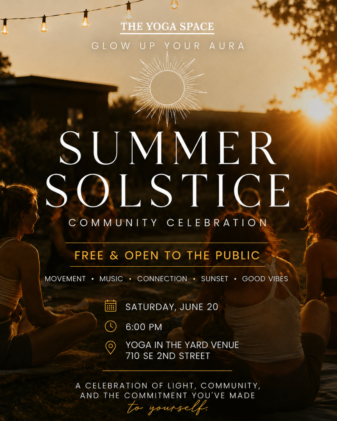 SUMMER SOLSTICE COMMUNITY CELEBRATION