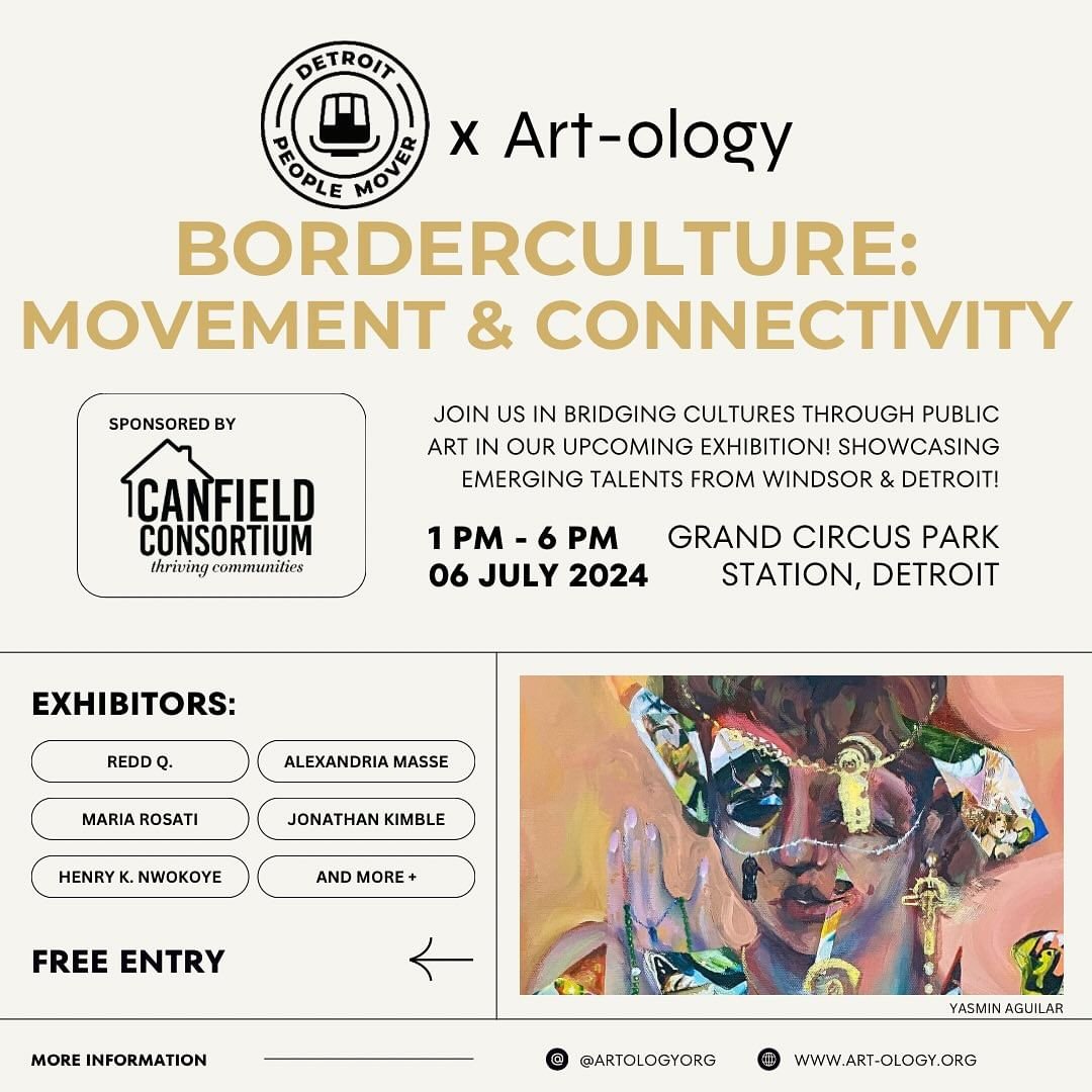 Detroit People Mover x Art-ology