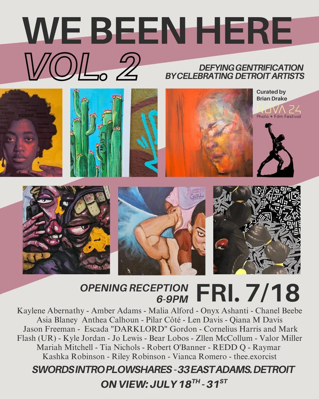 We Been Here Vol. 2 @ Swords Into Plowshares Gallery